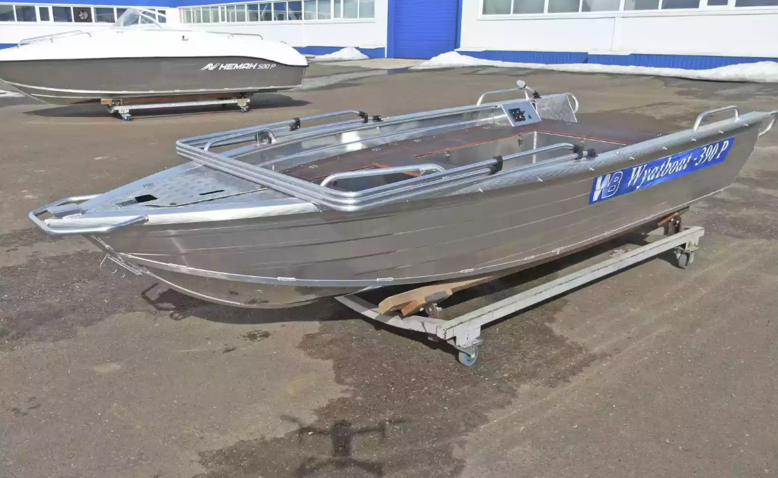 Алюминиевая лодка Wyatboat-390РМ в Твери