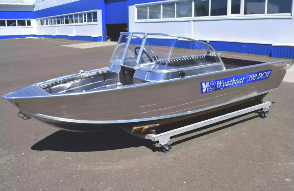 Алюминиевая лодка Wyatboat-390 DCM в Твери