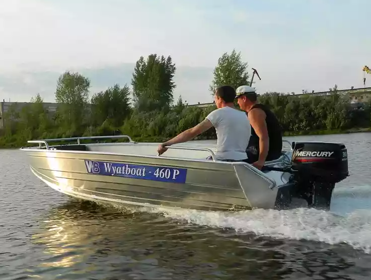 Алюминиевая лодка Wyatboat-460 P в Твери