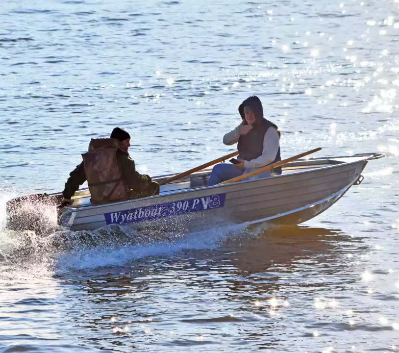 Алюминиевая лодка Wyatboat-390 P в Твери