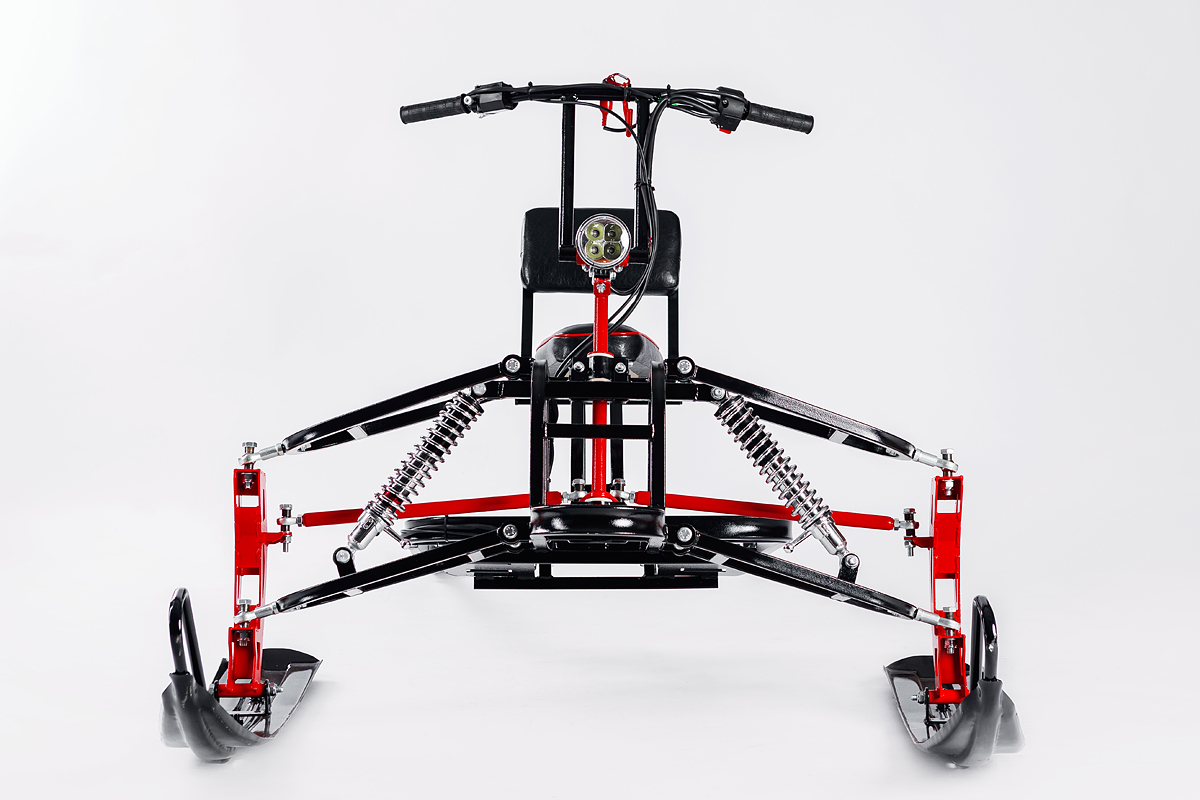 Лыжный модуль IKUDZO с подогревом ручек пластиковые лыжи в Твери