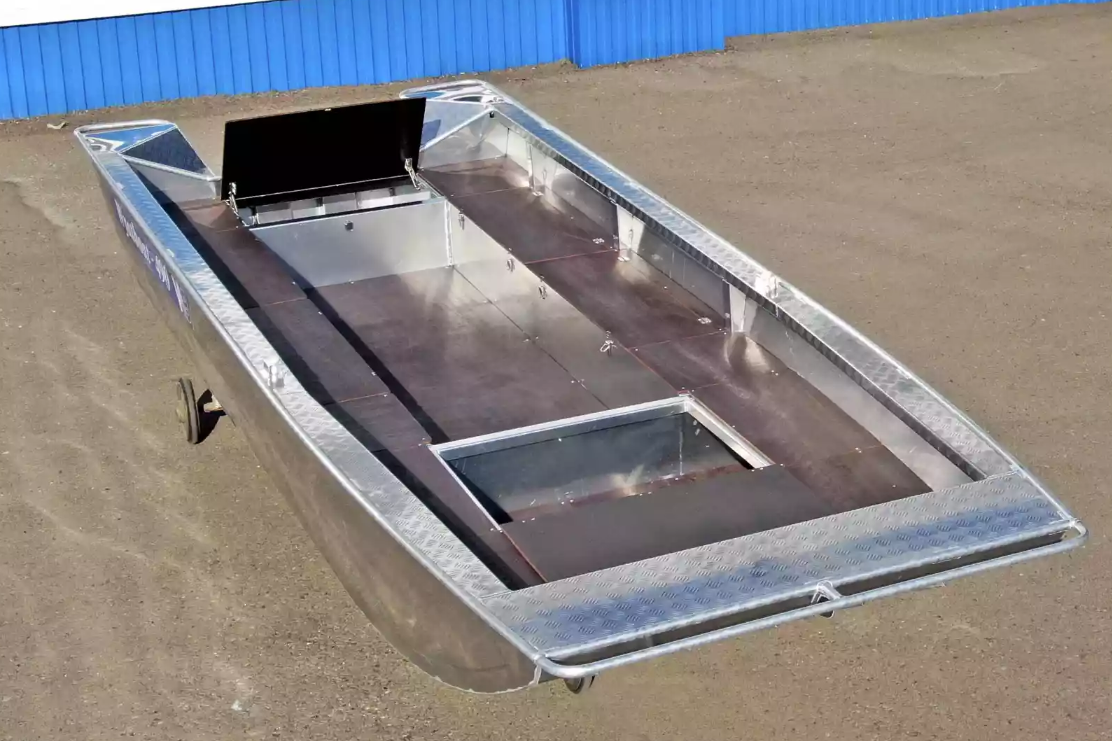 Алюминиевая лодка Wyatboat-490 Jonboat в Твери