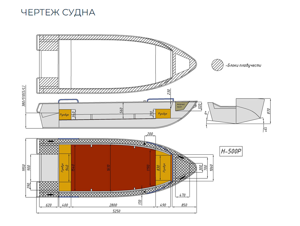 Алюминиевая лодка Неман-500 P в Твери