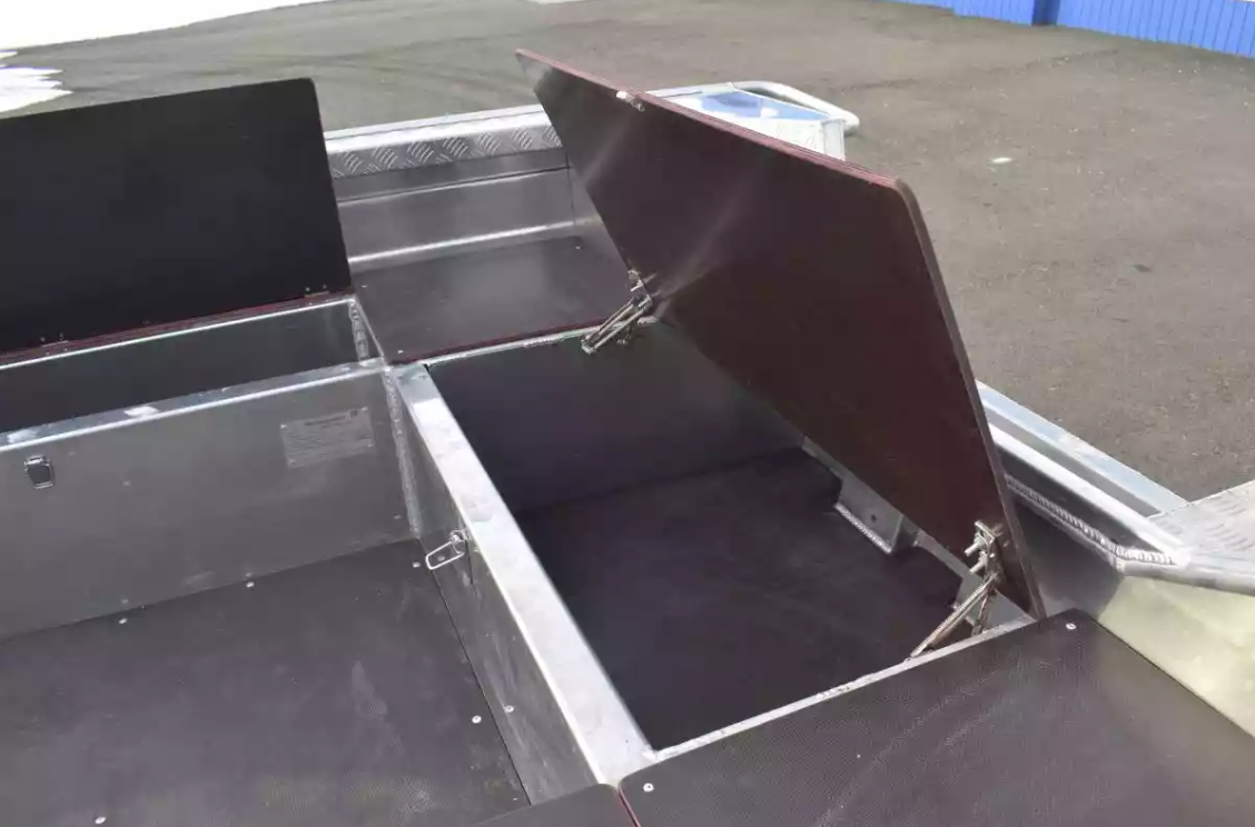 Алюминиевая лодка Wyatboat-490 Jonboat в Твери