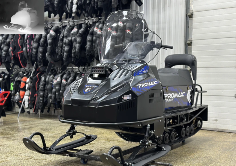 Снегоход PROMAX YAKUT R/К 500 2.0 4T 22 LONG в Твери