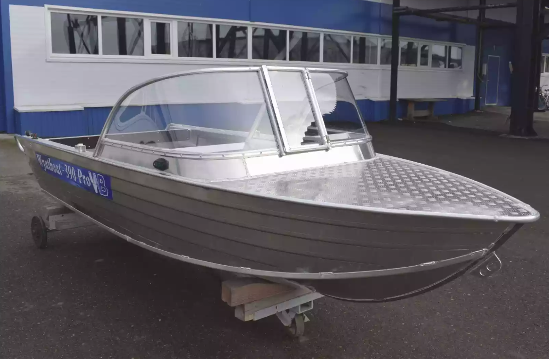 Алюминиевая лодка Wyatboat-390 Pro в Твери
