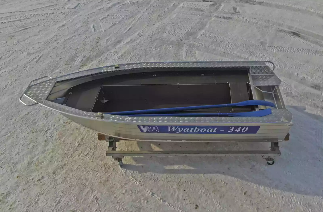 Алюминиевая лодка Wyatboat-340 РМ в Твери