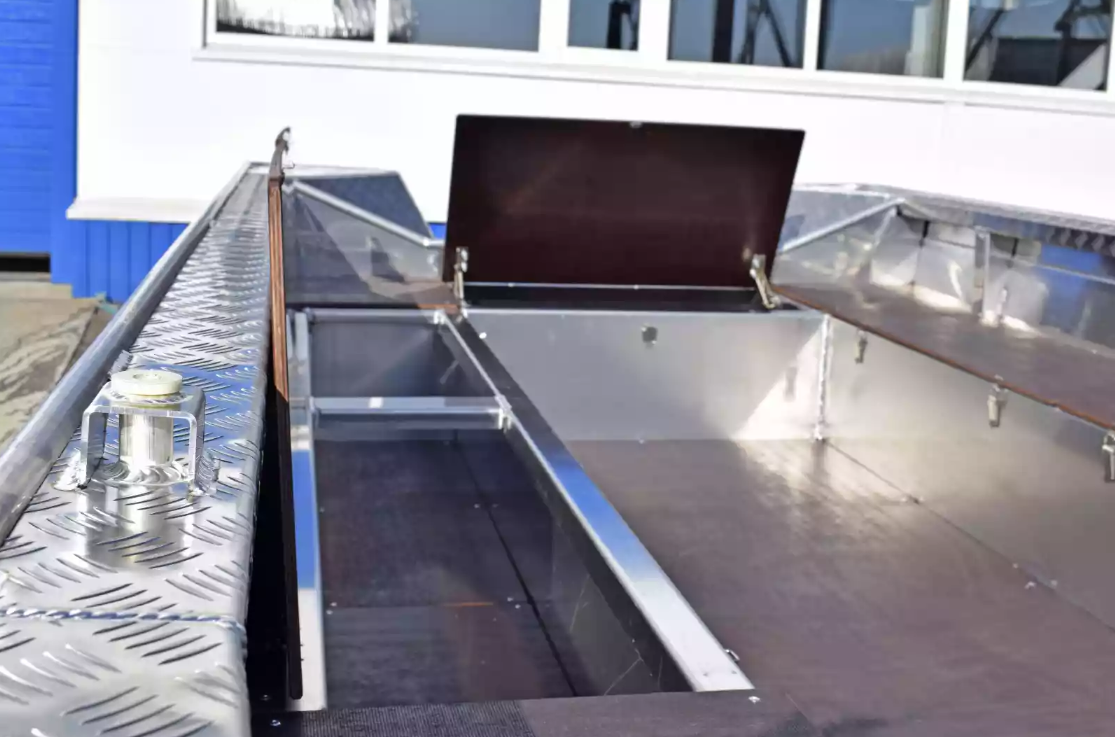 Алюминиевая лодка Wyatboat-490 Jonboat в Твери