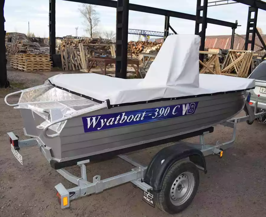Алюминиевая лодка Wyatboat-390 C в Твери