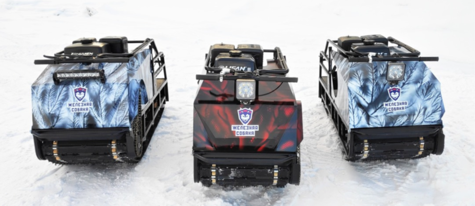 Мотобуксировщик Irondog (Железная собака) M500 20  Камуфляж Охотник в Твери