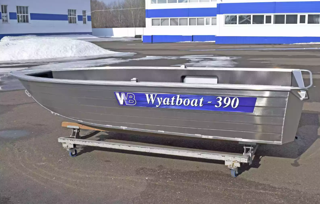 Алюминиевая лодка Wyatboat-390 Р NEW в Твери