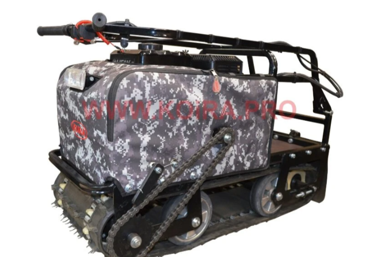 Мини мотобуксировщик КОЙРА "Вжик" (107 см) 7 л/с с ручным стартером в Твери