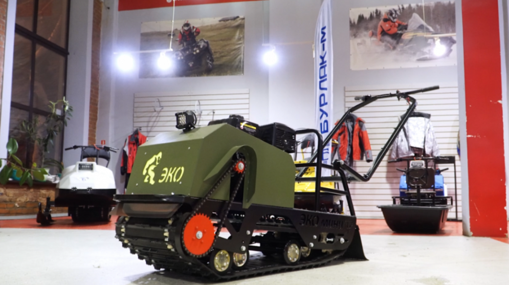 Мотобуксировщик ЭКО-Мини 15 лс (рама цельнометаллическая гнутая) в Твери