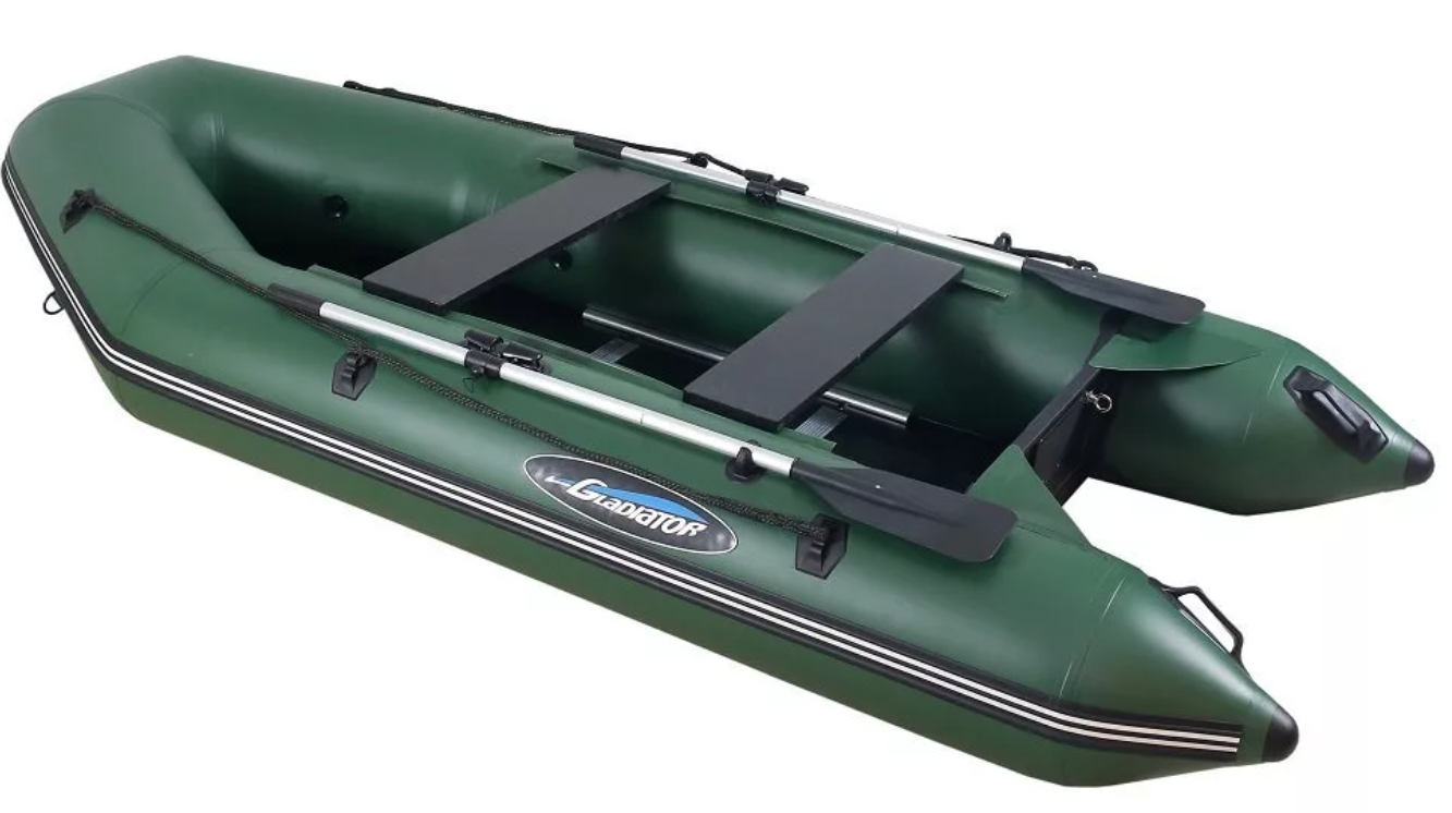 МОТОРНО-ГРЕБНАЯ ЛОДКА ПВХ GLADIATOR A 280 ТК С ФАНЕРНЫМ ДНОМ в Твери