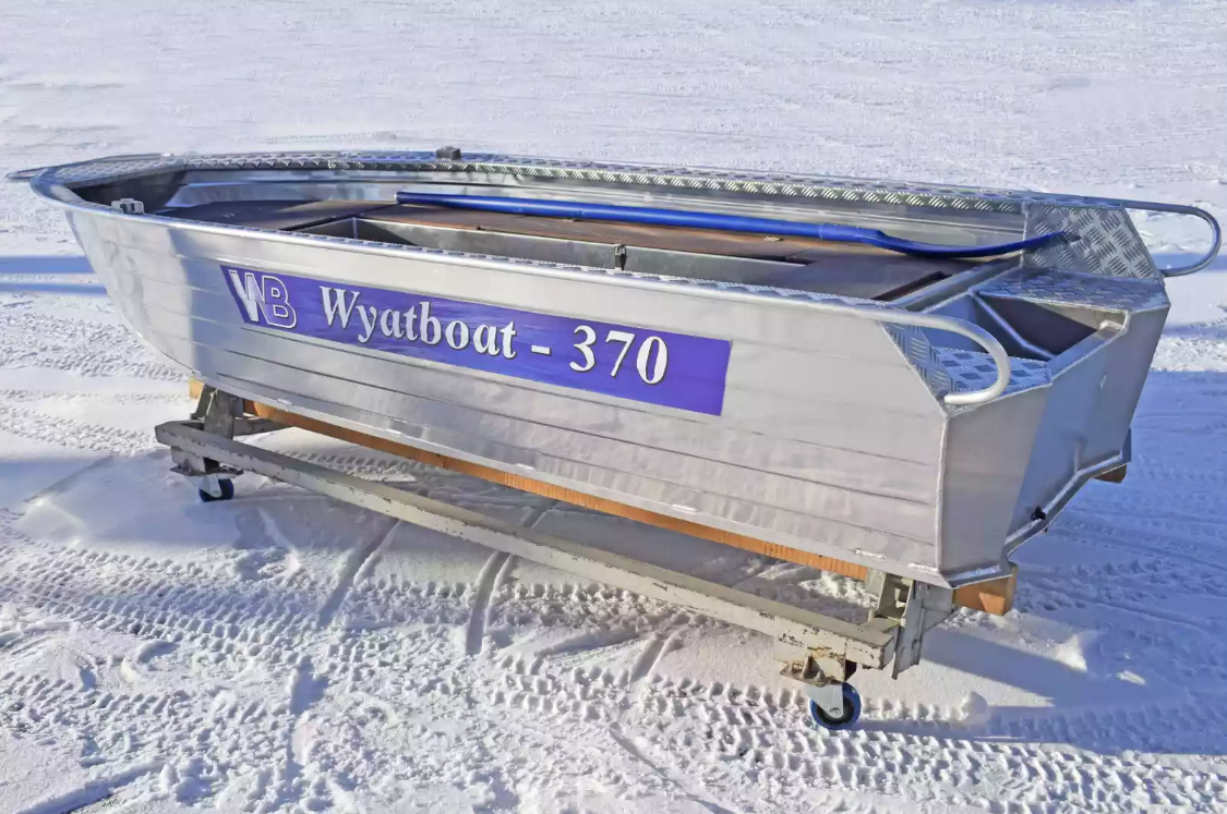 Алюминиевая лодка Wyatboat-370 РМ в Твери