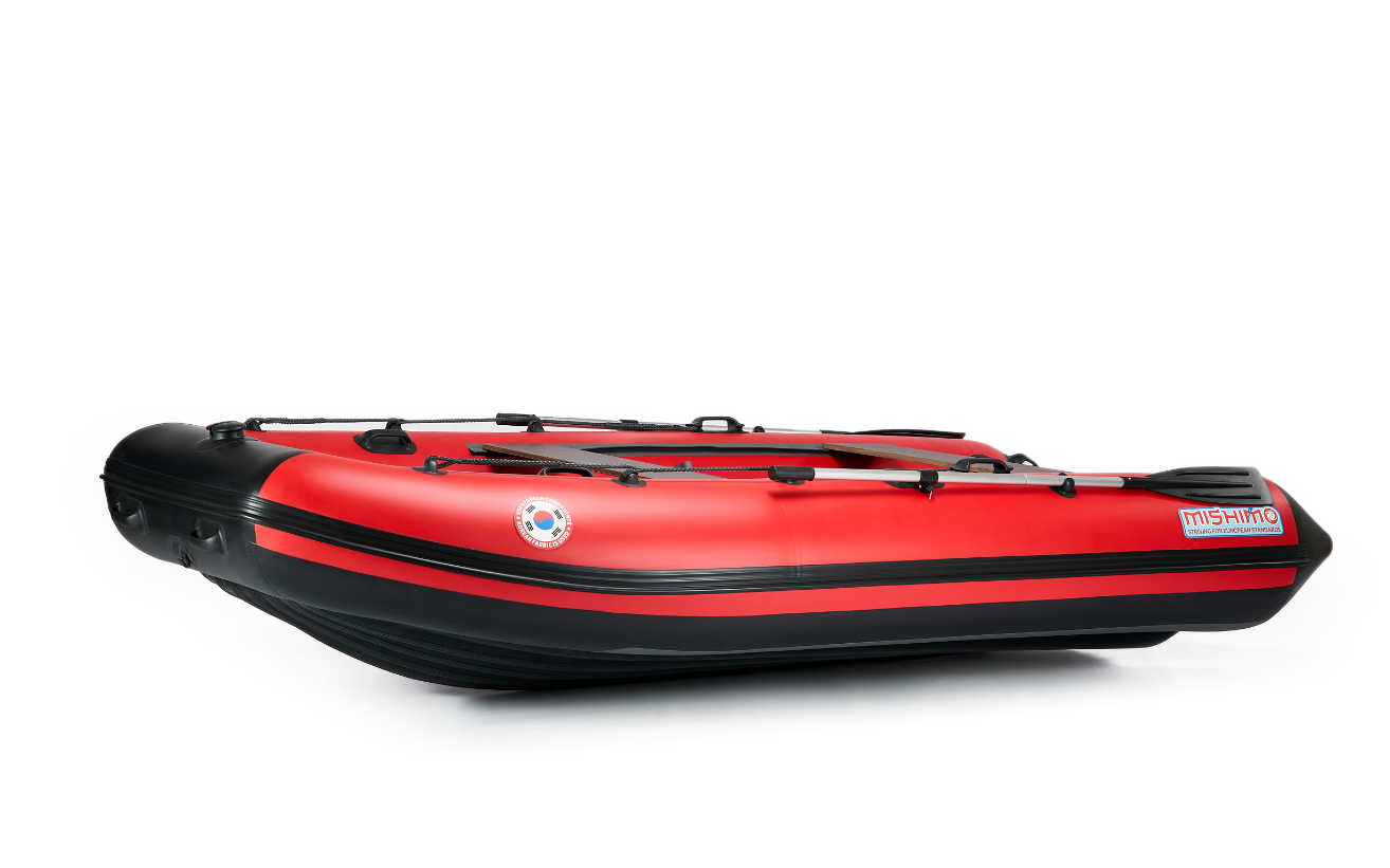 КОМПЛЕКТ ЛОДКА MISHIMO RAPID 380 PRO+ ЛОДОЧНЫЙ МОТОР MARLIN MP 9.9 (20) AMHS PROLINE FORCE в Твери