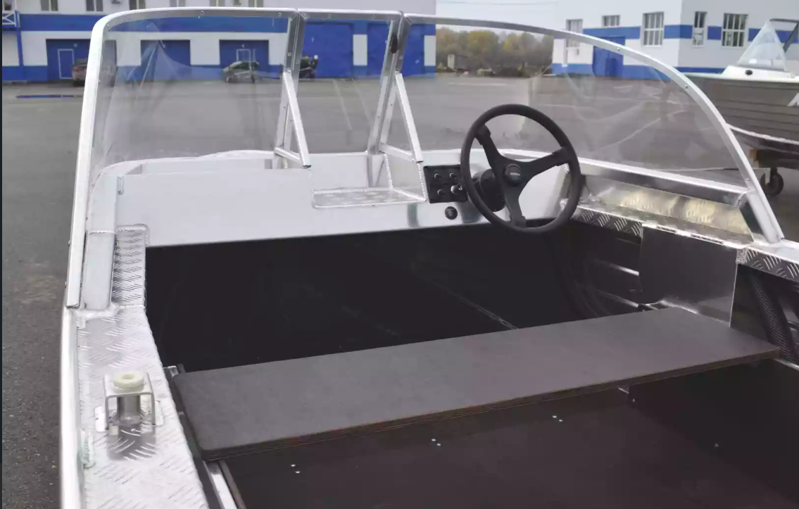 Алюминиевая лодка Wyatboat-390 Pro в Твери