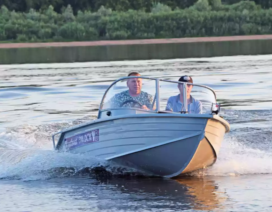 Алюминиевая лодка Wyatboat-390 DCM в Твери