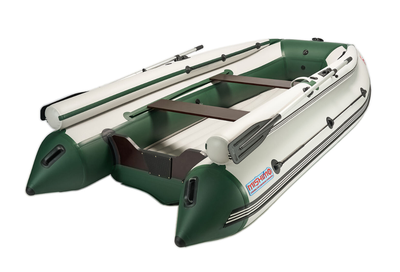 КОМПЛЕКТ ЛОДКА MISHIMO FAMILY LITE 370 + МОТОР MARLIN MP 9.9 AMHS PROLINE FORCE в Твери