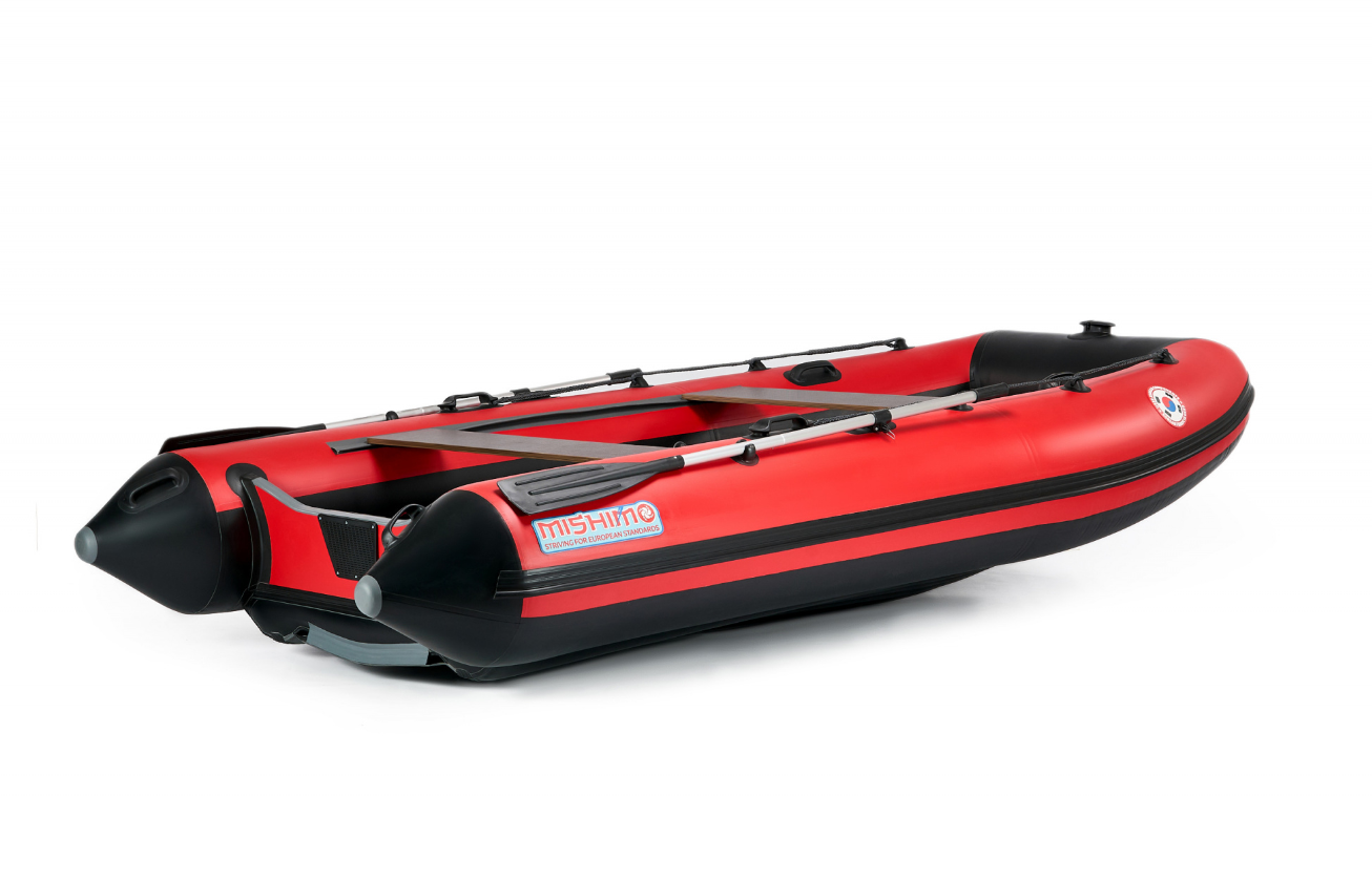 КОМПЛЕКТ ЛОДКА MISHIMO RAPID 360 PRO + ЛОДОЧНЫЙ МОТОР MARLIN PROLINE MP 9.9 (15) AMHS в Твери