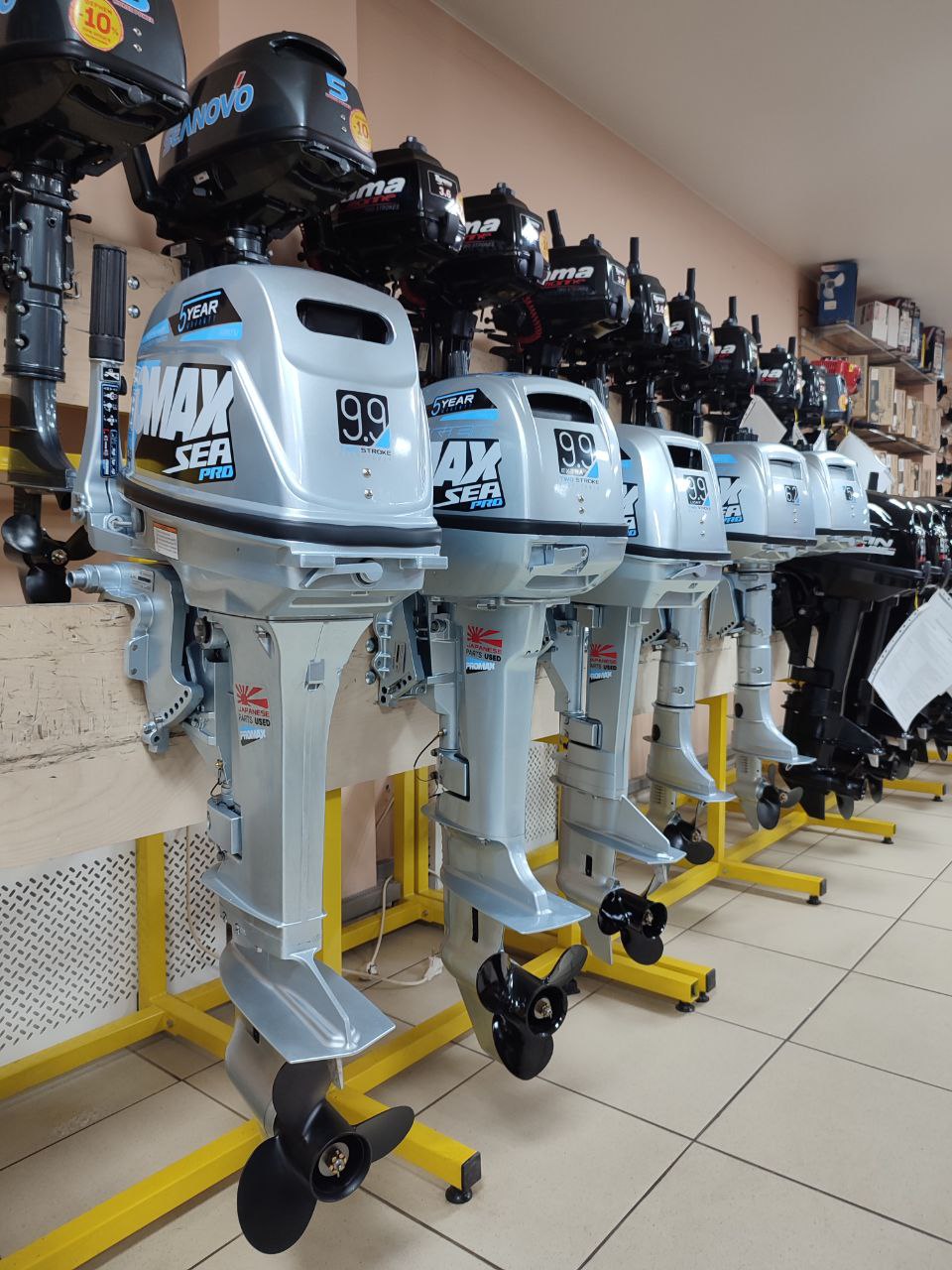 Лодочный мотор PROMAX SP5FHS (внешний бак 12 л) в Твери