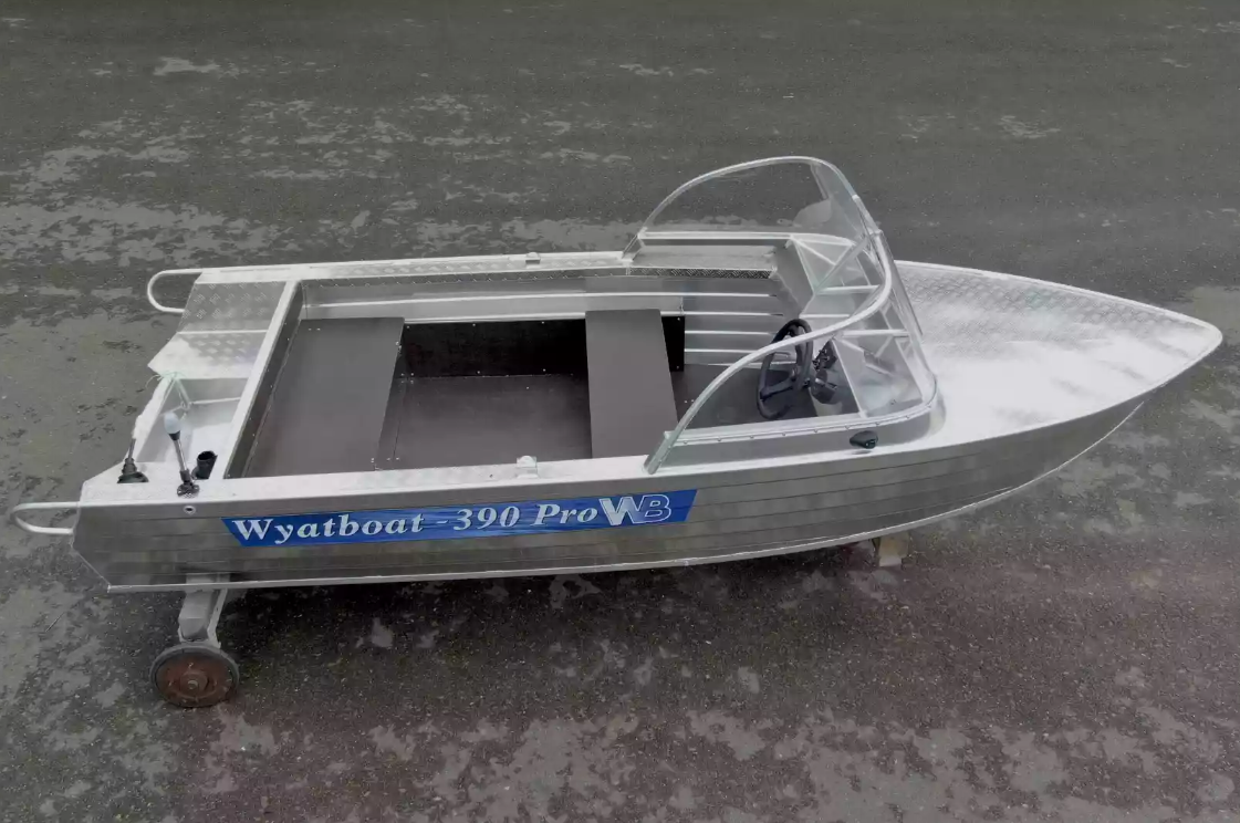 Алюминиевая лодка Wyatboat-390 Pro в Твери