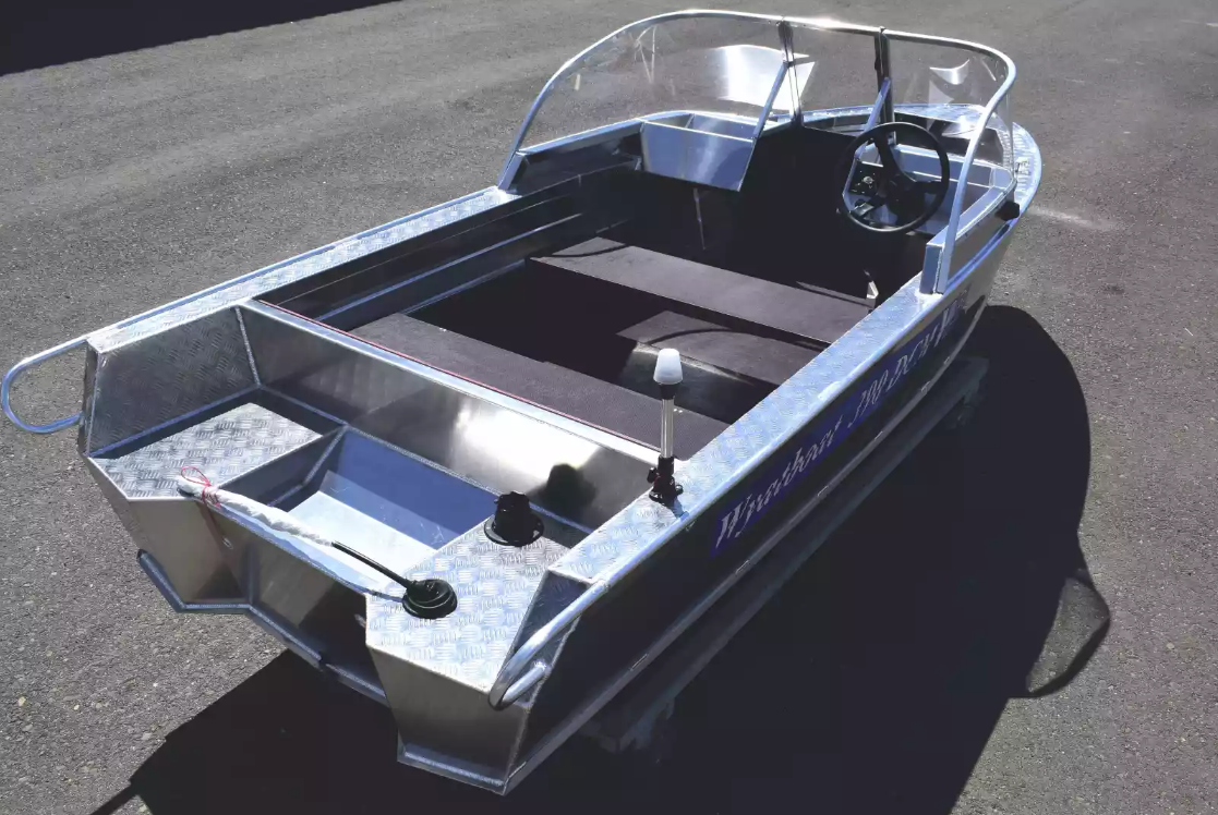 Алюминиевая лодка Wyatboat-390 DCM в Твери