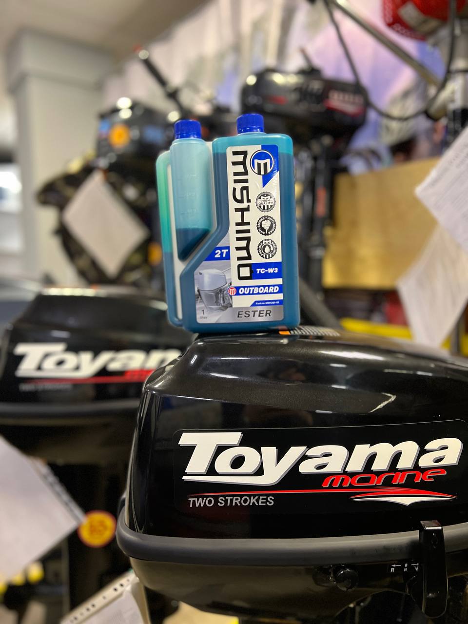 Масло MISHIMO 2T OUTBOARD (ESTER) полусинтетика 1 л в Твери