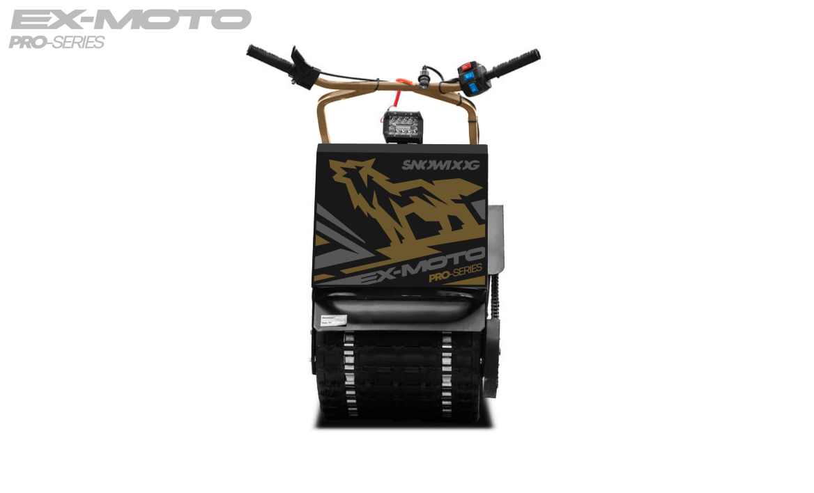 Мотобуксировщик EX-MOTO SNOWDOG S380 8л.с. в Твери