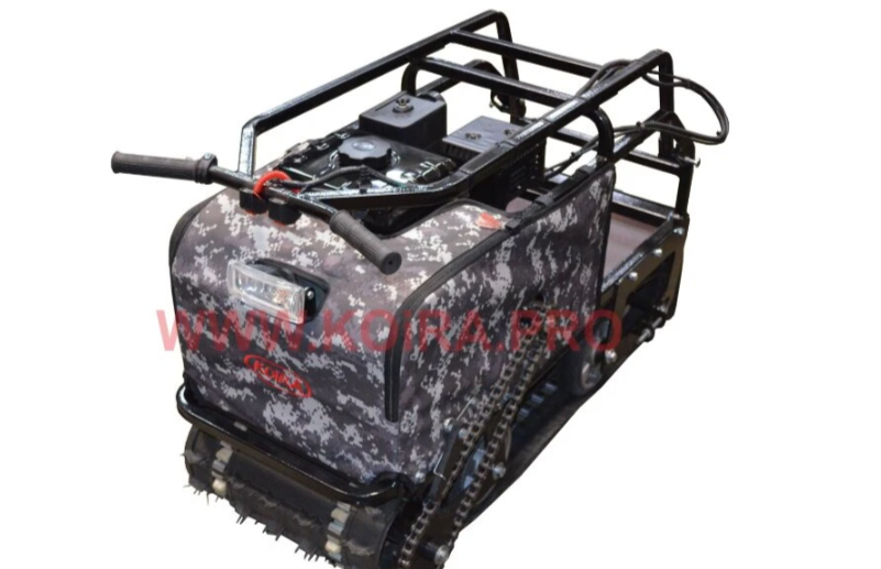 Мини мотобуксировщик КОЙРА "Вжик" (107 см) 7 л/с с ручным стартером в Твери