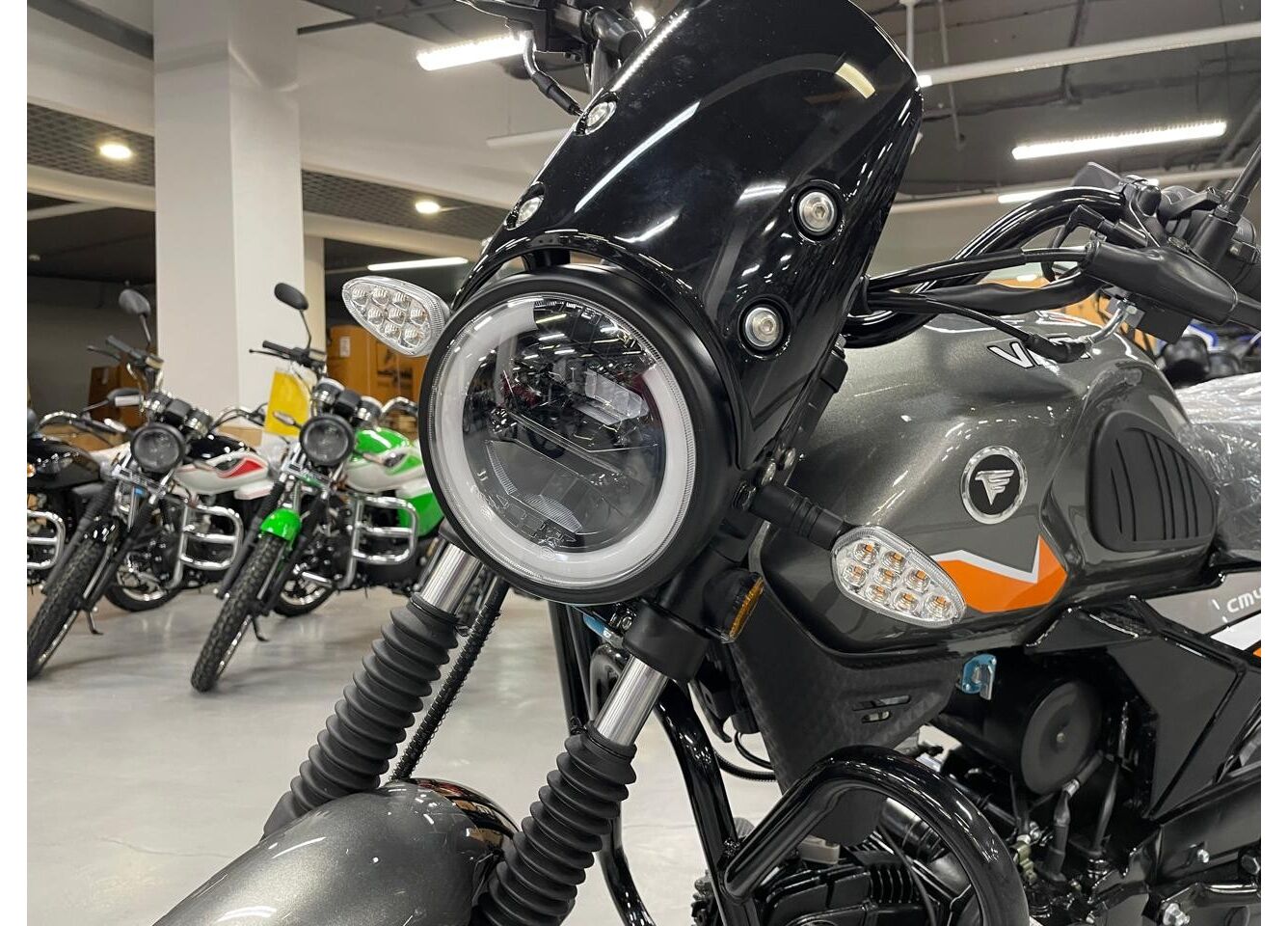 Мопед VMC NOVA 49сс (125сс) Led Full, дисковый тормоз, RKB RATO с баланс. валом, сигнализация в Твери