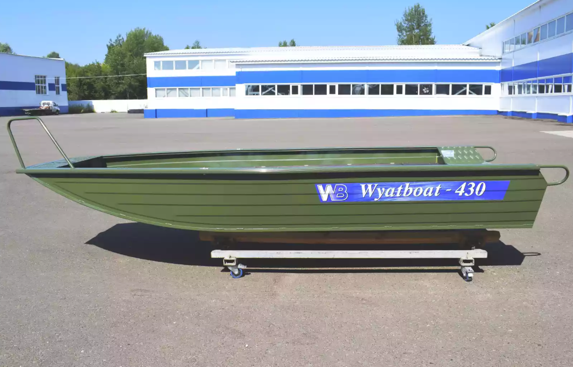 Алюминиевая лодка  Wyatboat-430 Master Fish в Твери