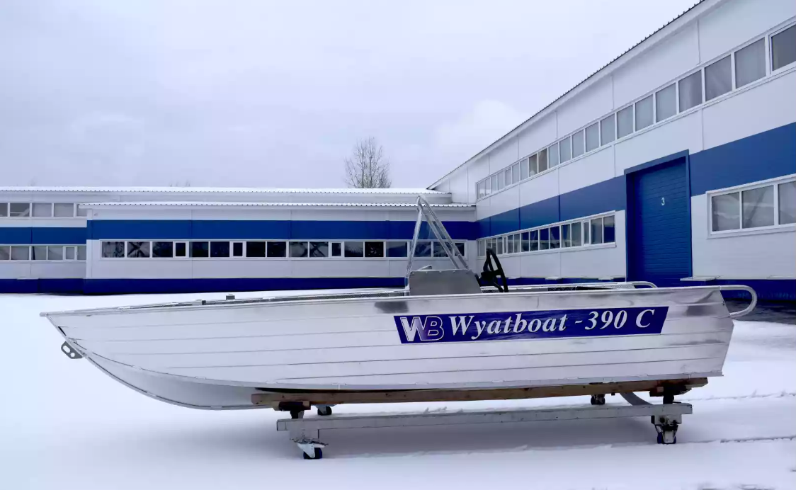 Алюминиевая лодка Wyatboat-390 C в Твери