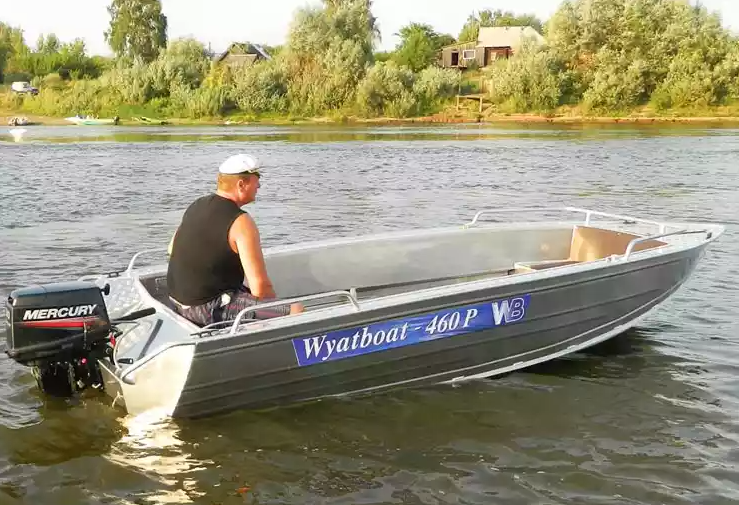 Алюминиевая лодка Wyatboat-460 P в Твери