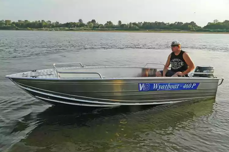 Алюминиевая лодка Wyatboat-460 P в Твери
