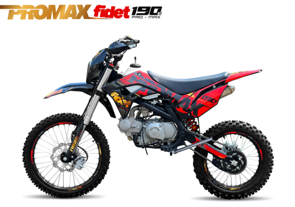 Мотоцикл (питбайк) PROMAX FIDET (ФАЙДЕТ) 190E MAX PRO LUX 19/16 в Твери