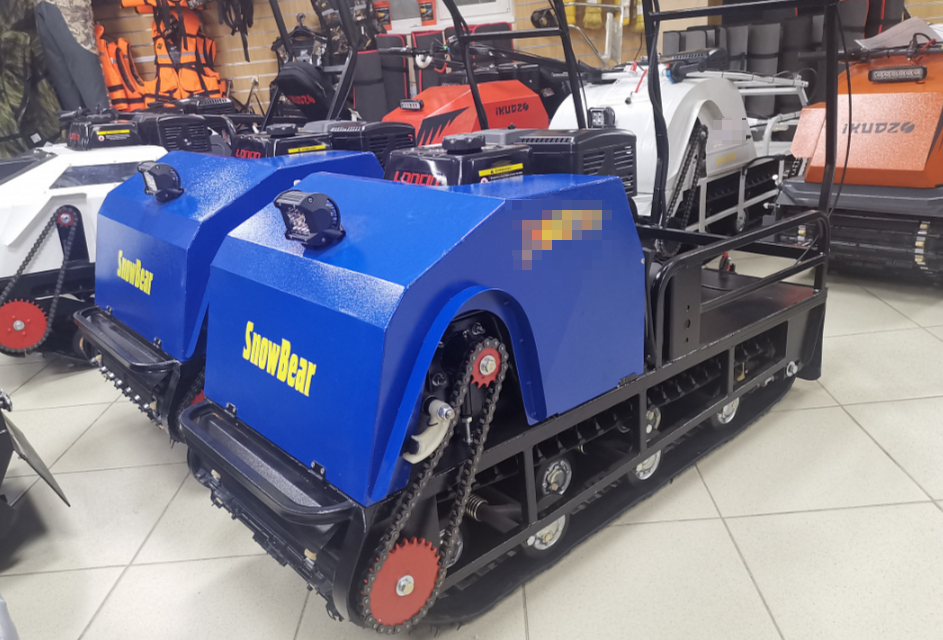 Мотобуксировщик SNOWBEAR 500 LONG 15  (длинная база) в Твери