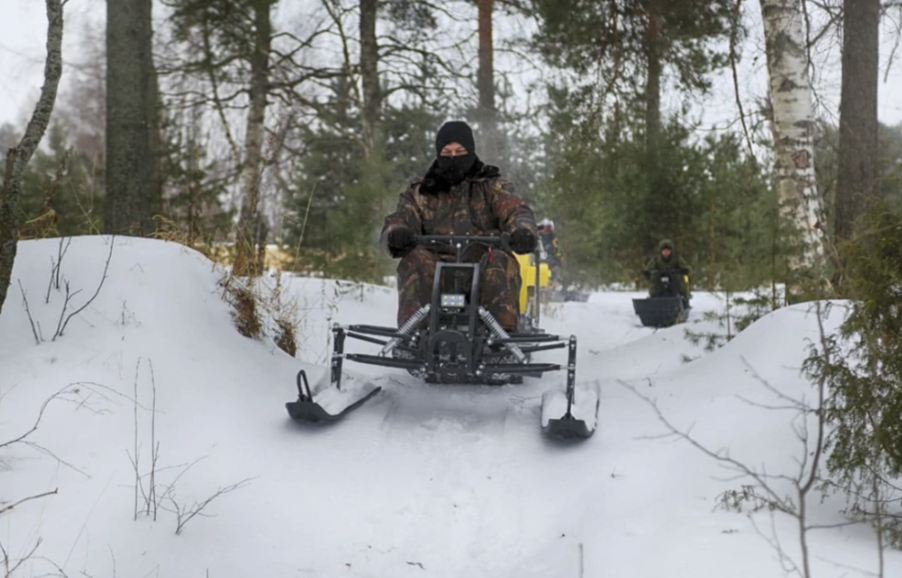 Мотобуксировщик РЫБАК PKD. PSD 20 л.с. (длинная база 1430мм) в Твери