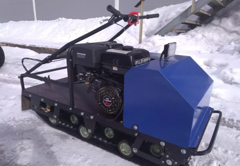 Мотобуксировщик AhtaR ЗИМА с реверсом (задний ход) в Твери