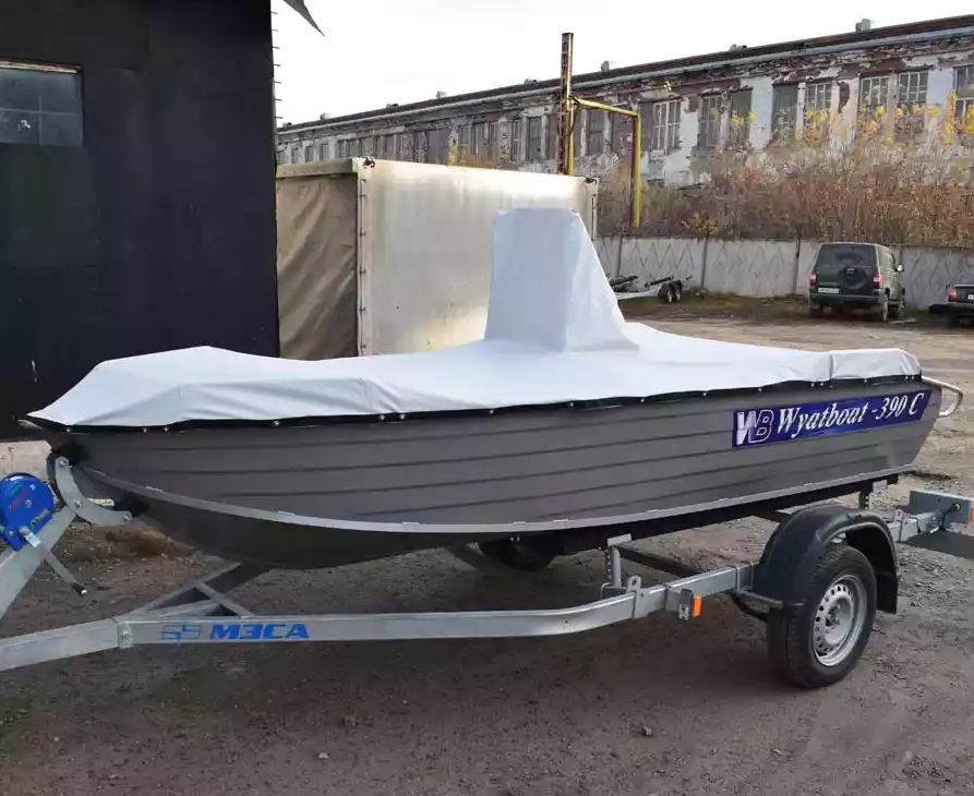 Алюминиевая лодка Wyatboat-390 C в Твери