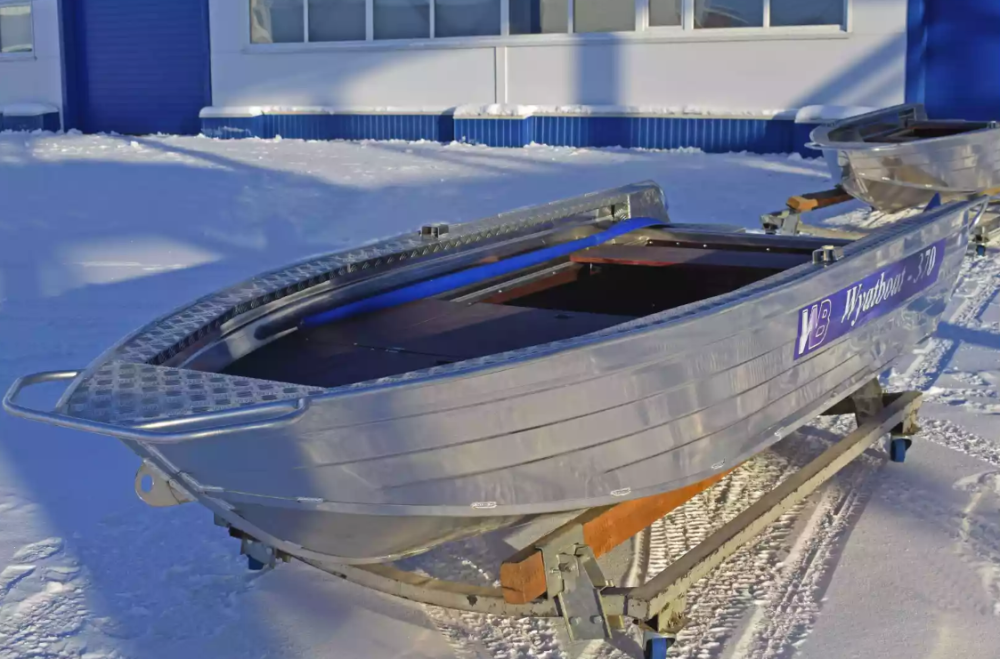 Алюминиевая лодка Wyatboat-370 Р FISH в Твери