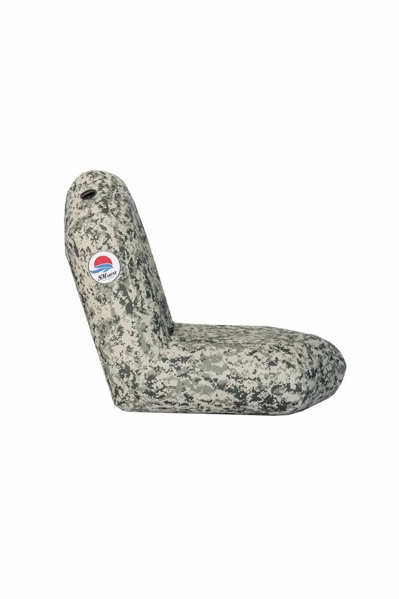 КРЕСЛО НАДУВНОЕ SMARINE, 85Х75 СМ, ПВХ, ЗЕЛЕНЫЙ ПИКСЕЛЬ в Твери