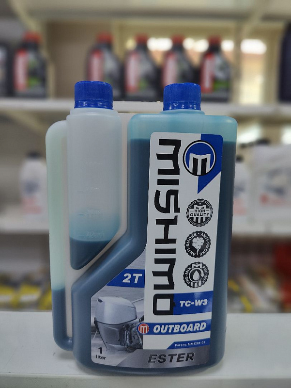 Масло MISHIMO 2T OUTBOARD (ESTER) полусинтетика 1 л в Твери