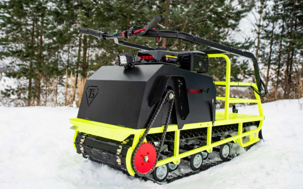 Мотобуксировщик Бурлак ХОЗЯИН-1 (капот металл) в Твери