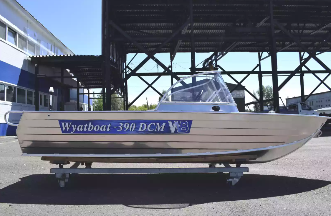 Алюминиевая лодка Wyatboat-390 DCM в Твери