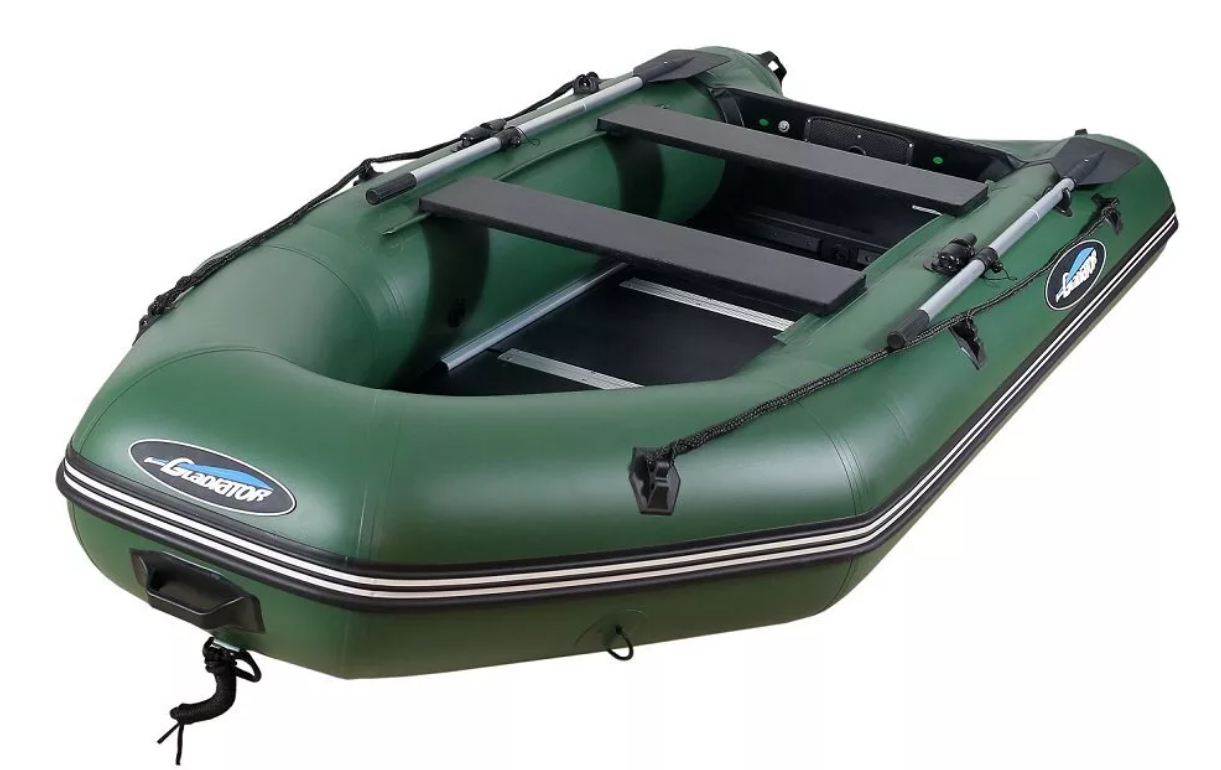 МОТОРНО-ГРЕБНАЯ ЛОДКА ПВХ GLADIATOR A 280 ТК С ФАНЕРНЫМ ДНОМ в Твери