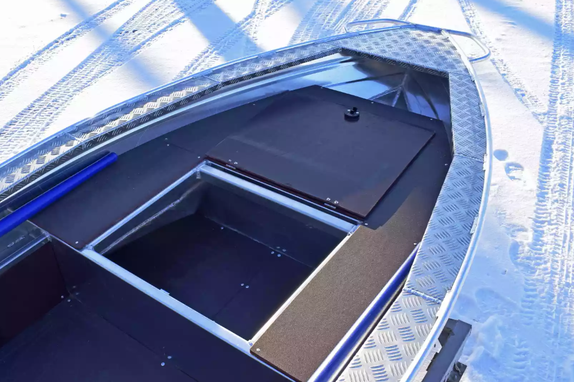 Алюминиевая лодка Wyatboat-370 Р FISH в Твери