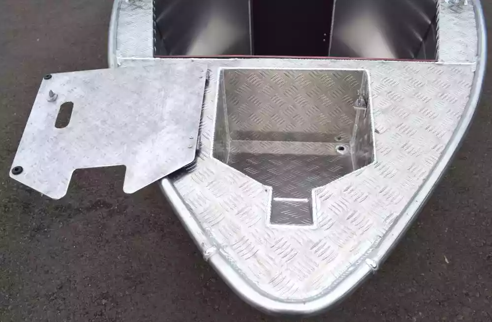 Алюминиевая лодка Wyatboat-390 DCM Увеличенный борт в Твери