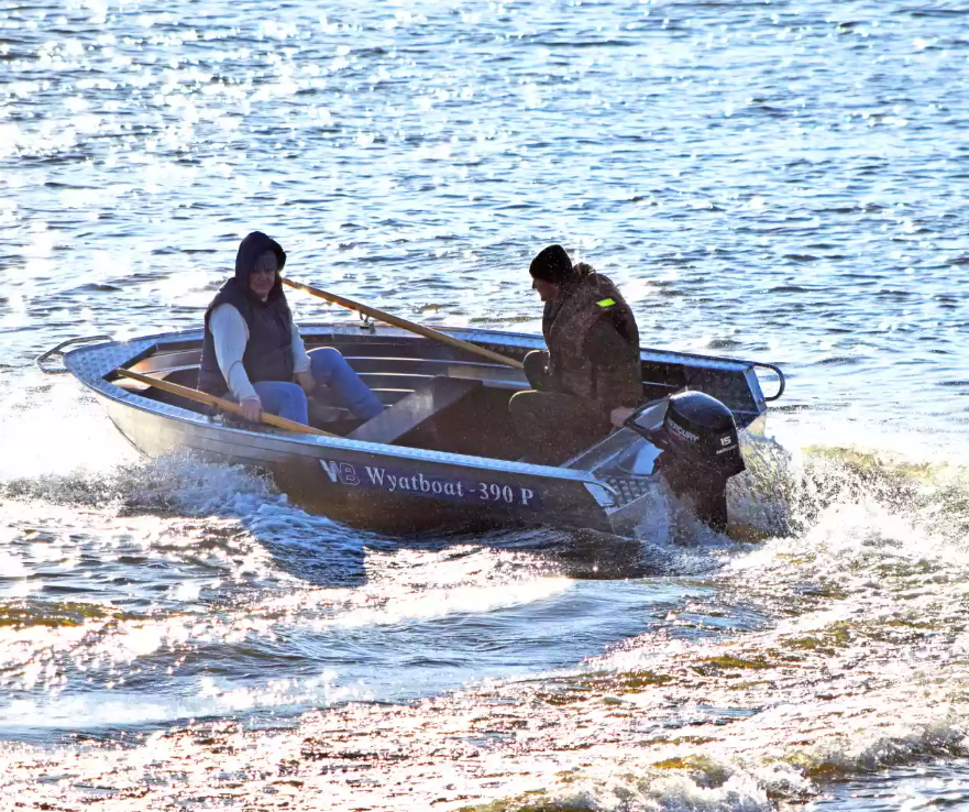 Алюминиевая лодка Wyatboat-390 P в Твери