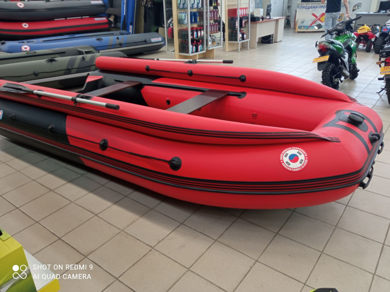 Лодка MISHIMO RIVER FJET PRO 400 под водомет в Твери